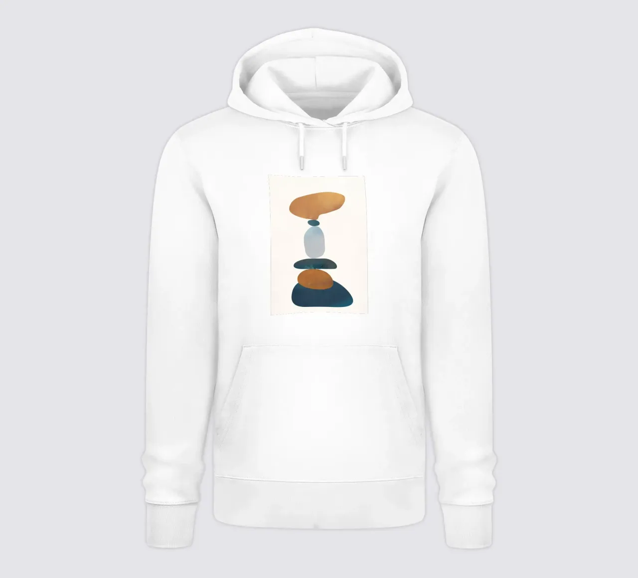 Balancing Stones 3 felpa con cappuccio da cityart