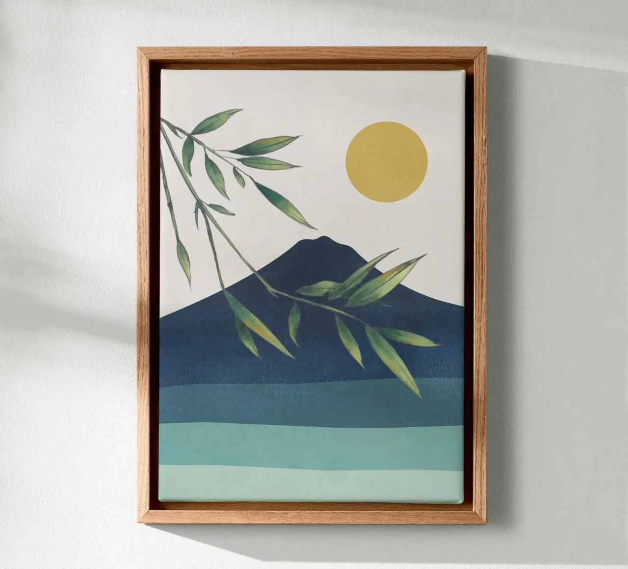 Bay Breeze canvas met Baklijst van cityart