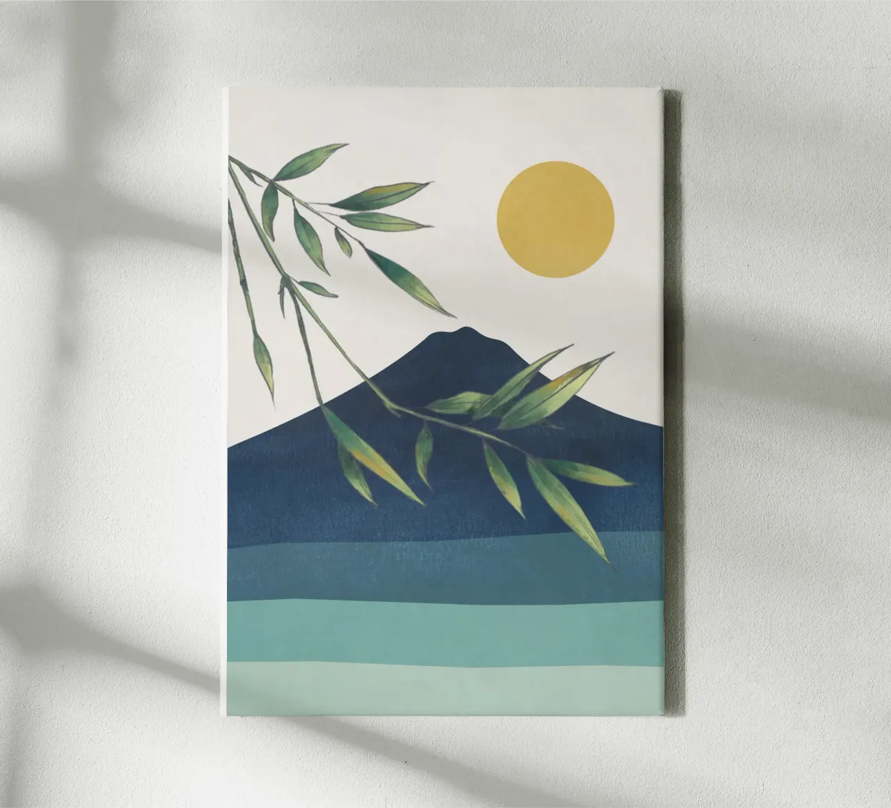 Bay Breeze canvas met Baklijst van cityart