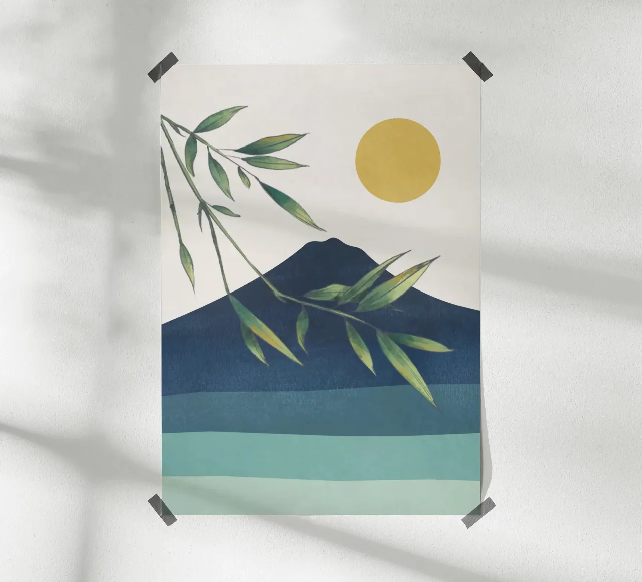 Bay Breeze poster con telaio in alluminio da cityart