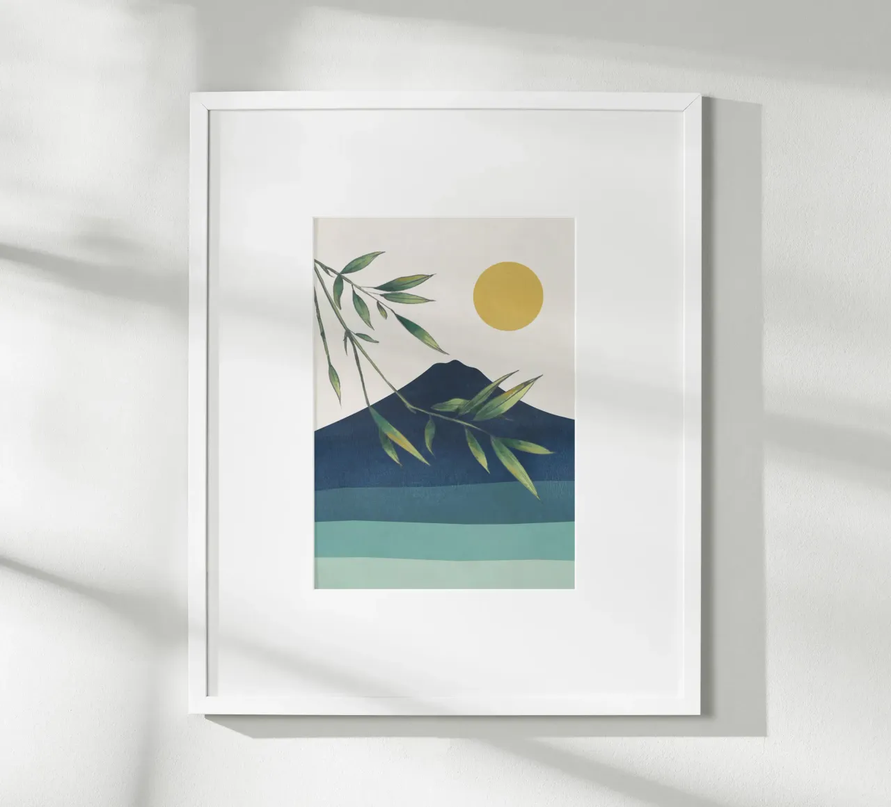 Bay Breeze poster con telaio in alluminio da cityart