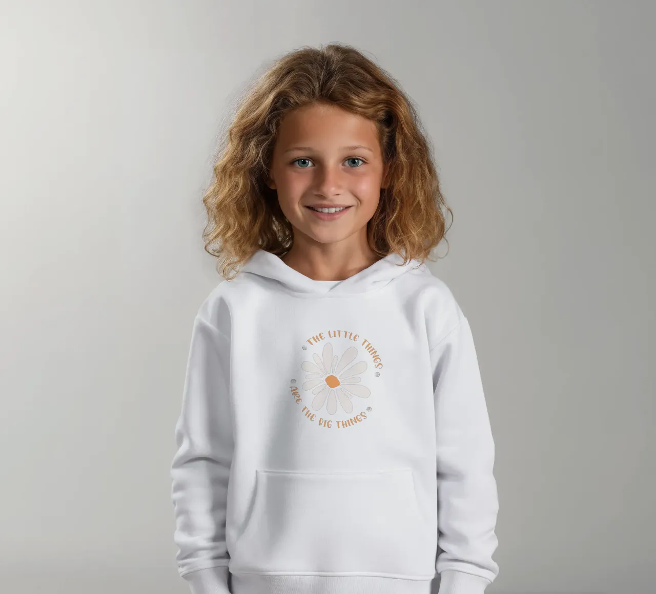 Life is made up of small things felpa bambino con cappuccio da TijanaArtStudio88