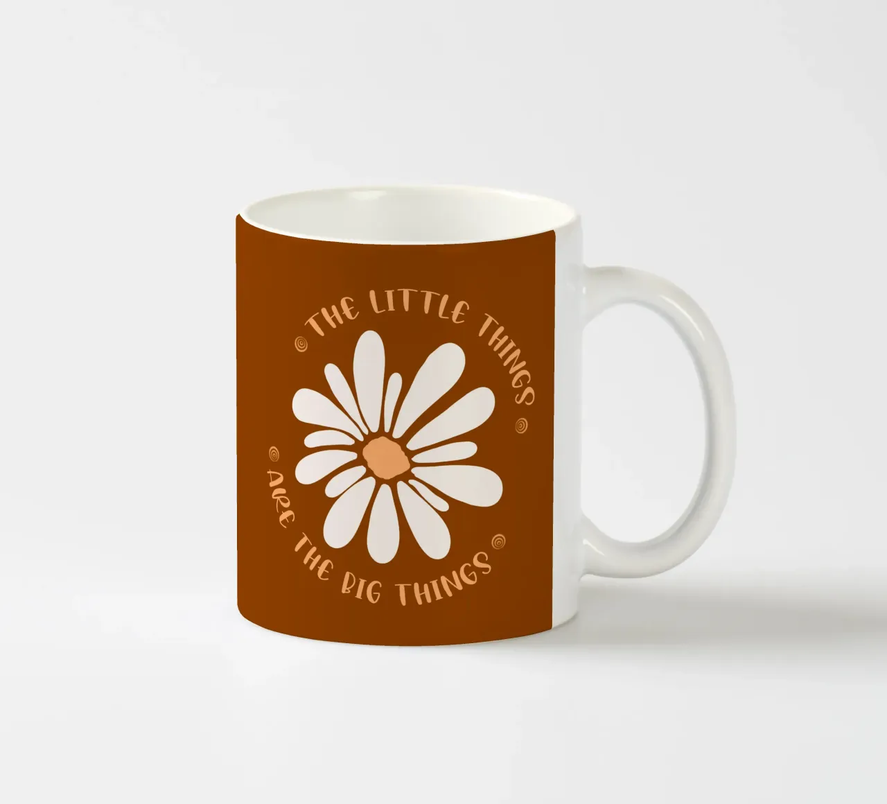 Life is made up of small things tazza in ceramica da TijanaArtStudio88