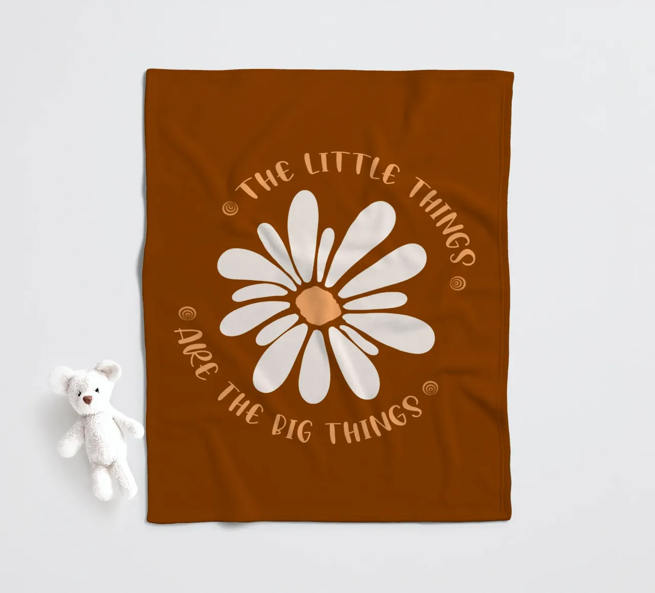 Life is made up of small things coperta in pile da TijanaArtStudio88