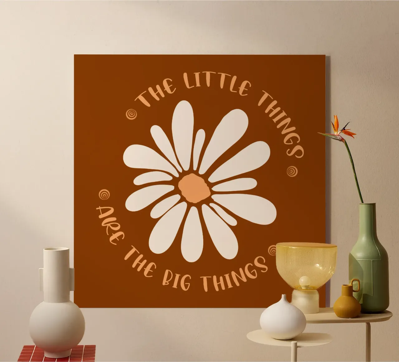 Life is made up of small things plexiglass da TijanaArtStudio88