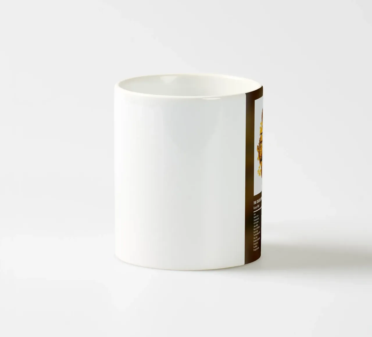 The College Dropout (2004) by Kanye West tazza in ceramica da DGUnder