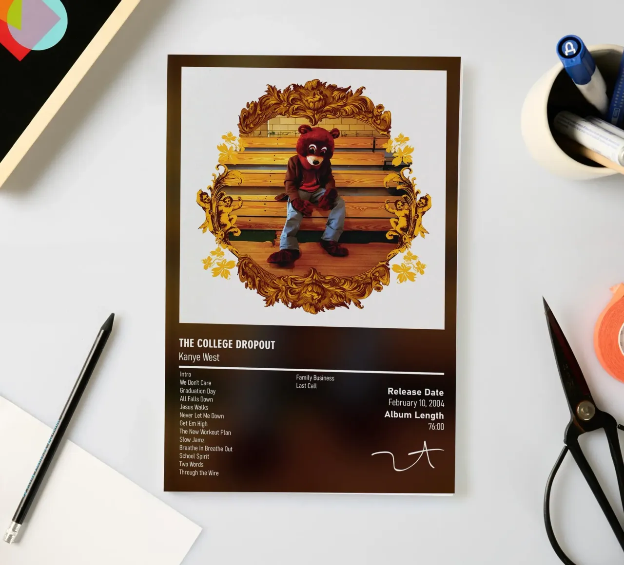 The College Dropout (2004) by Kanye West diario da DGUnder