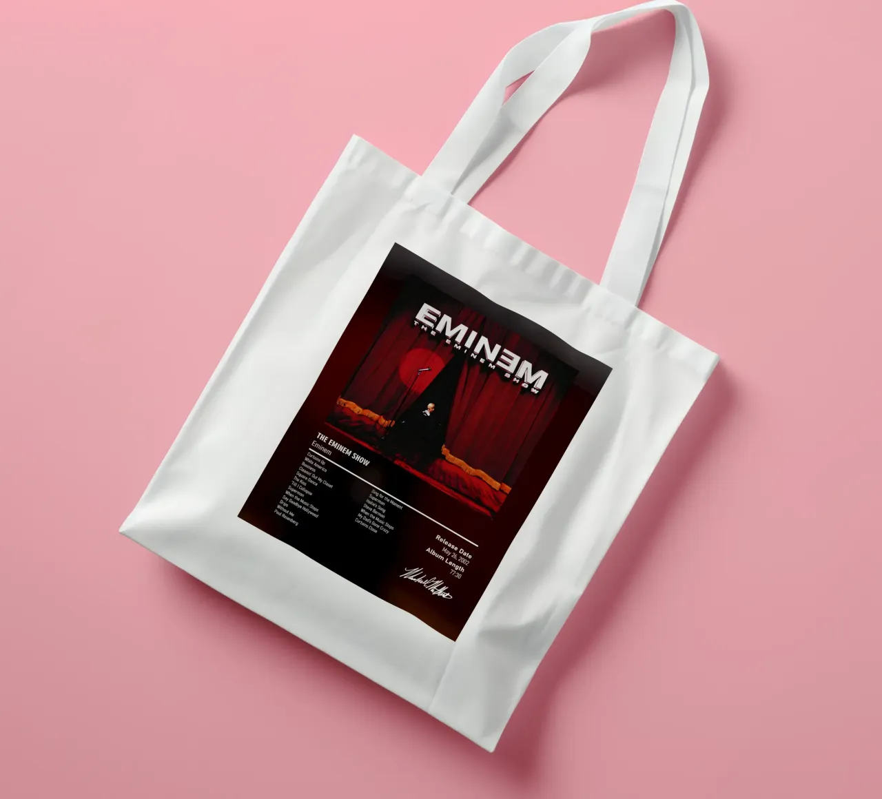The Eminem Show by Eminem borsa in juta da DGUnder