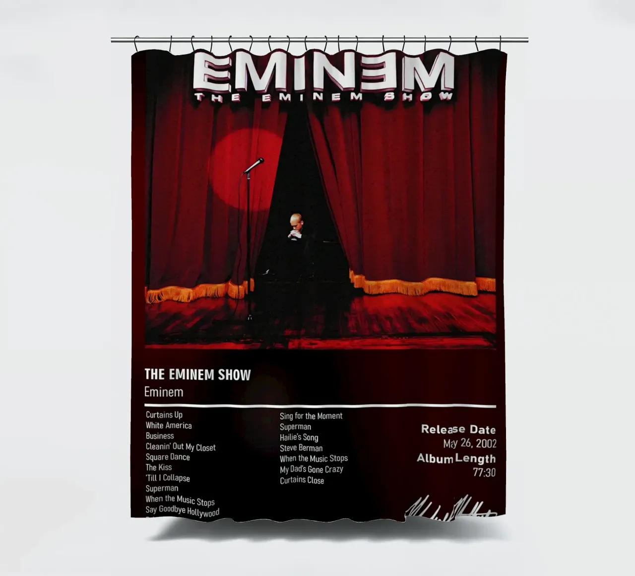 The Eminem Show by Eminem tenda da doccia da DGUnder