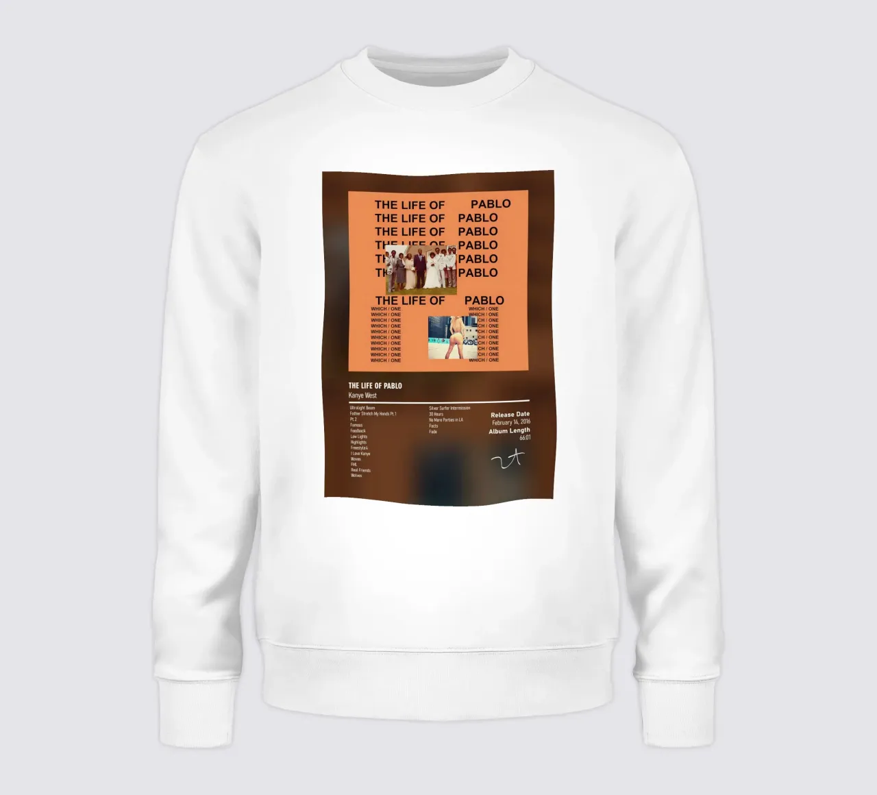 The Life of Pablo (2016) by Kanye West felpa da DGUnder