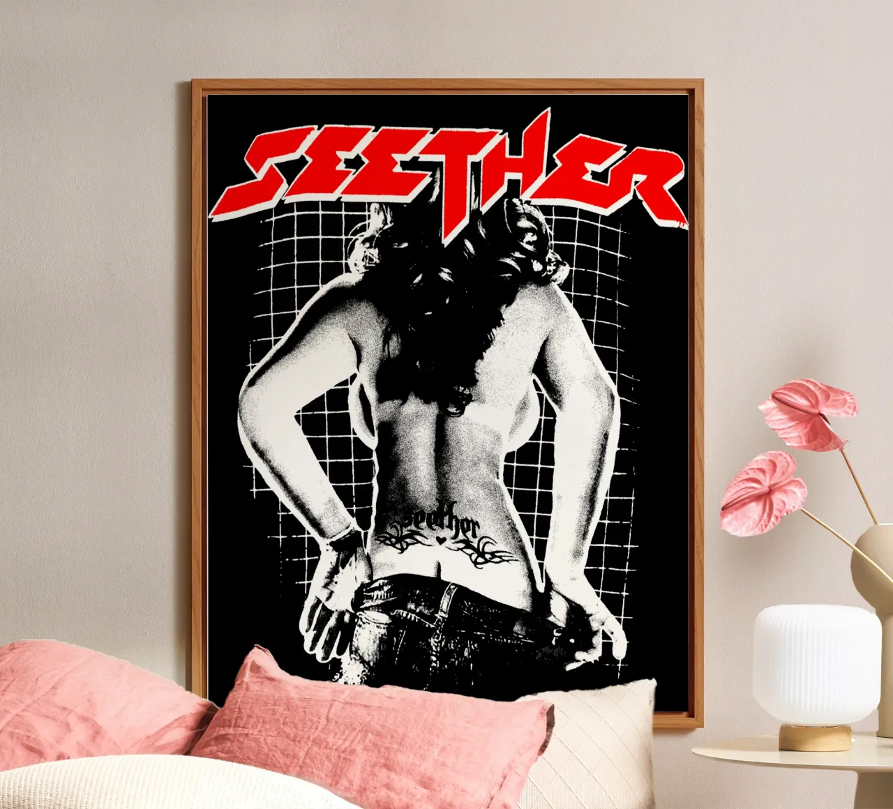 Tshirt classica Seether Donna alluminio dibond da studioarndtbenedikt