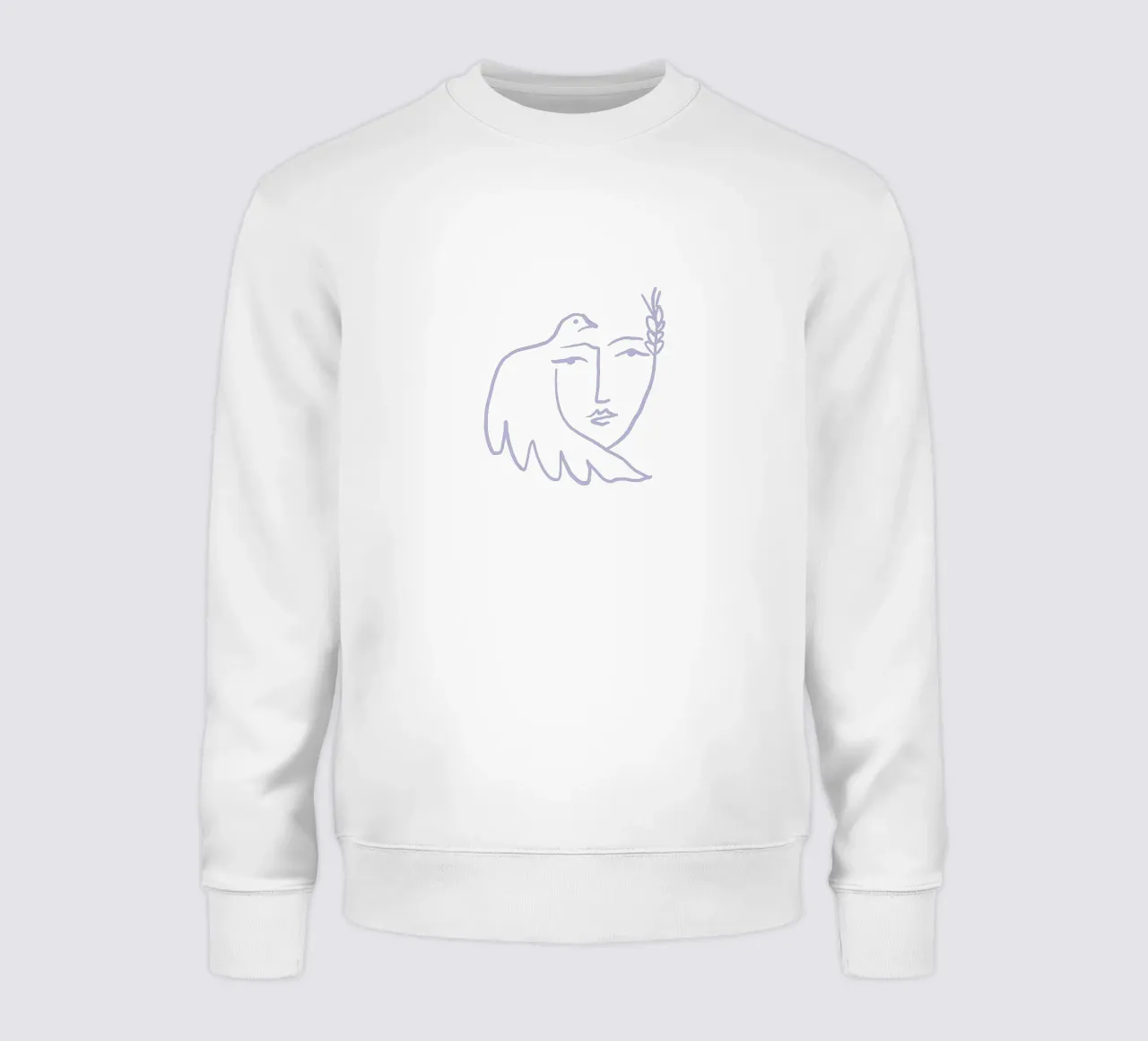 Simple Art No 01 (Without Background) felpa da treechild