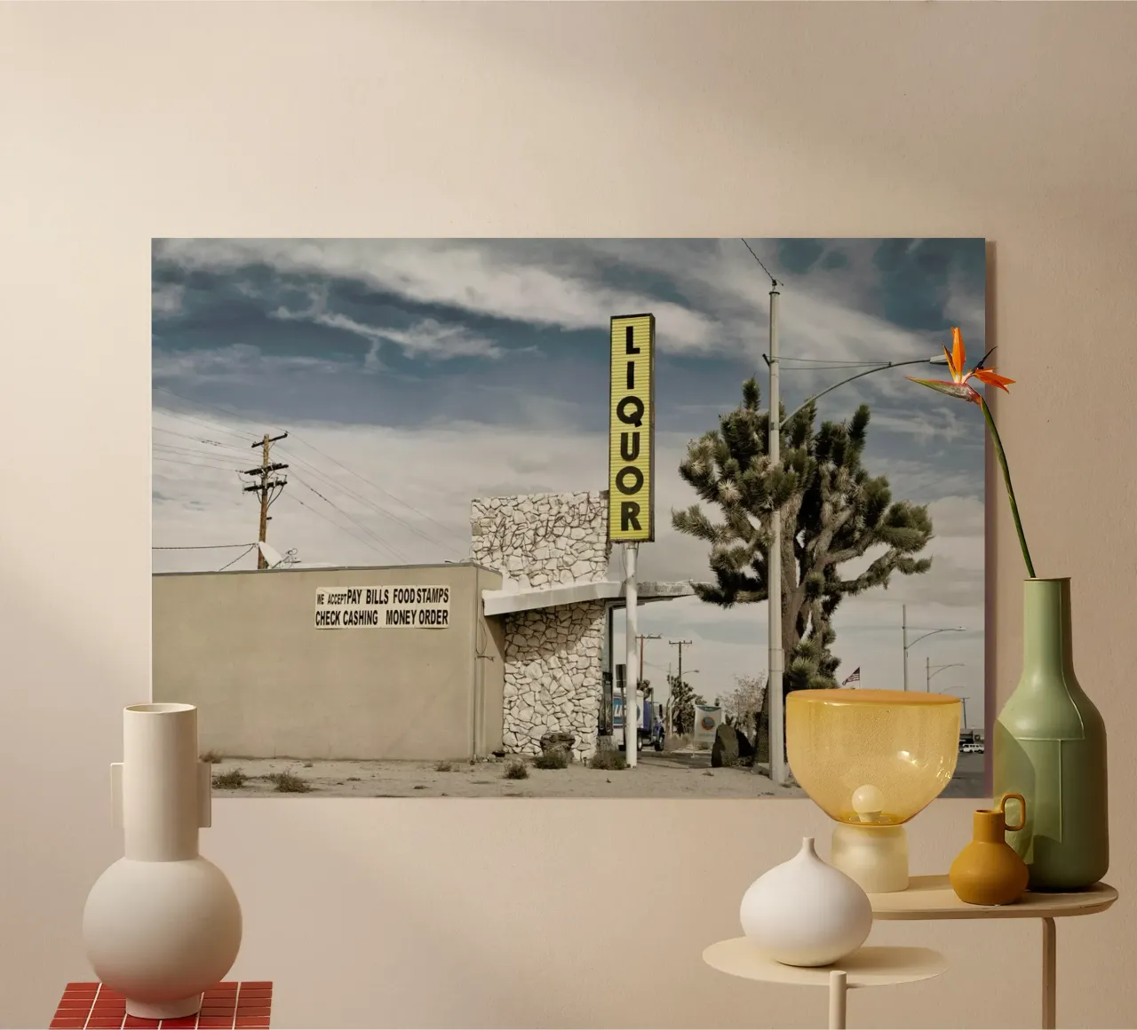 Liquor Store Yucca Valley plexiglass da Marc Gruninger