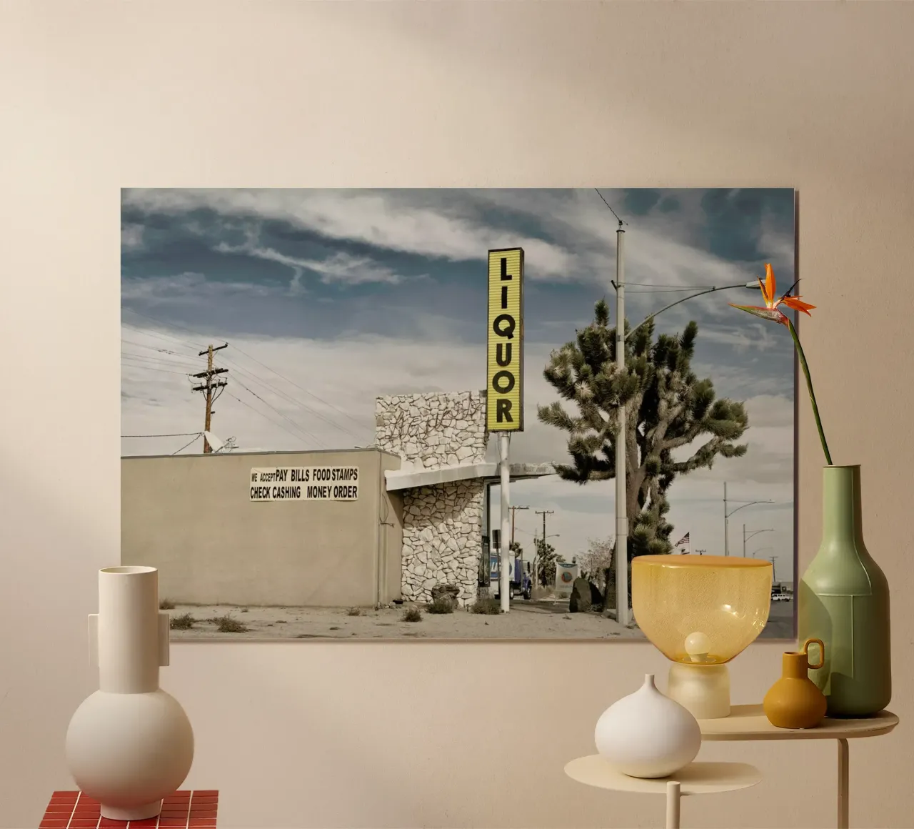 Liquor Store Yucca Valley carta hahnemühle da Marc Gruninger