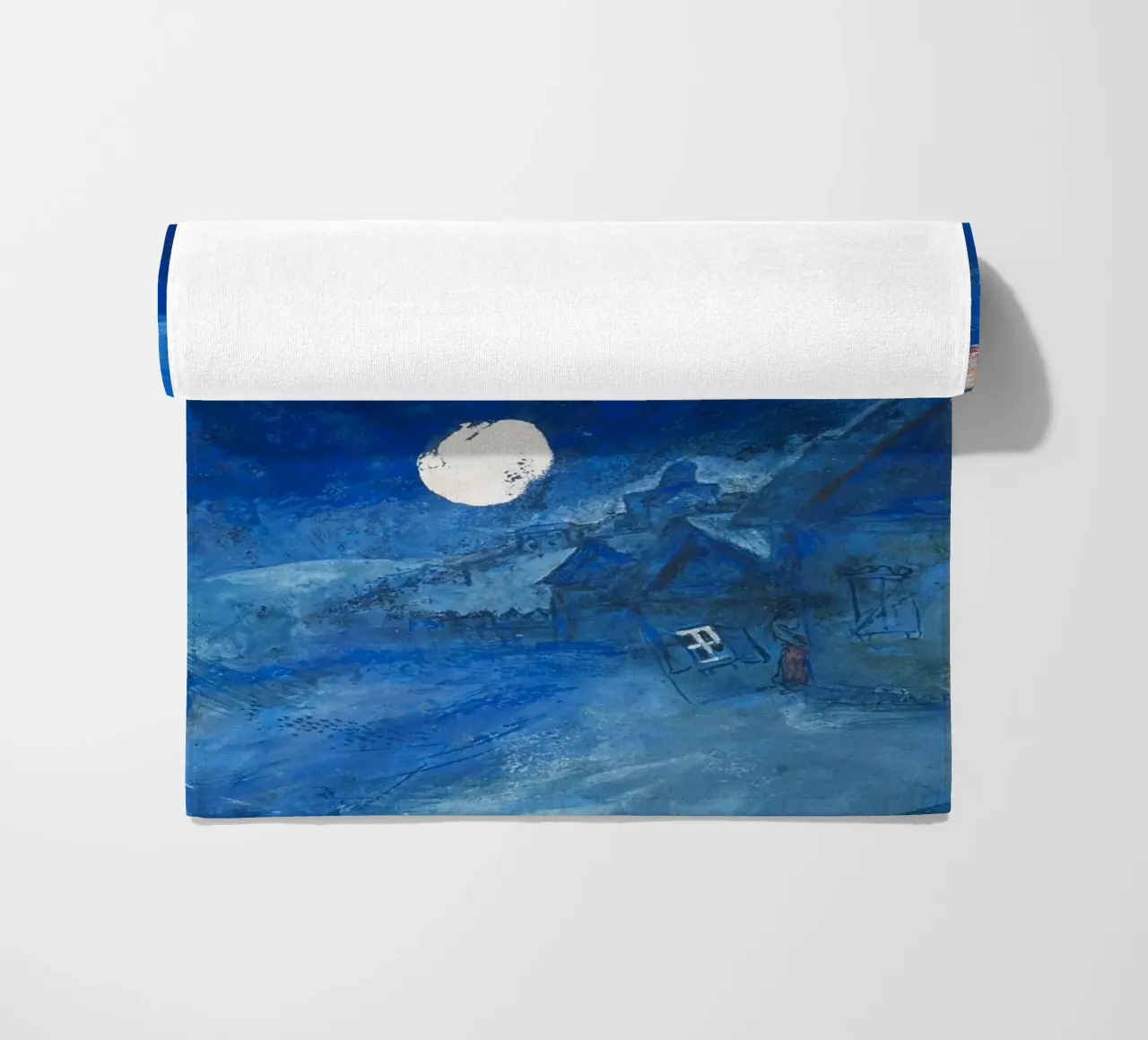 Dans mon pays (Nel mio paese) di Marc Chagall (1943) telo mare da Classic Art Prints
