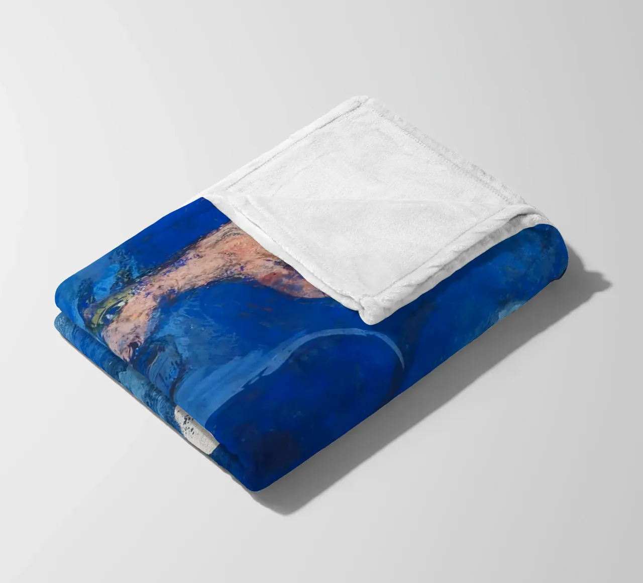 Dans mon pays (Nel mio paese) di Marc Chagall (1943) coperta in pile da Classic Art Prints