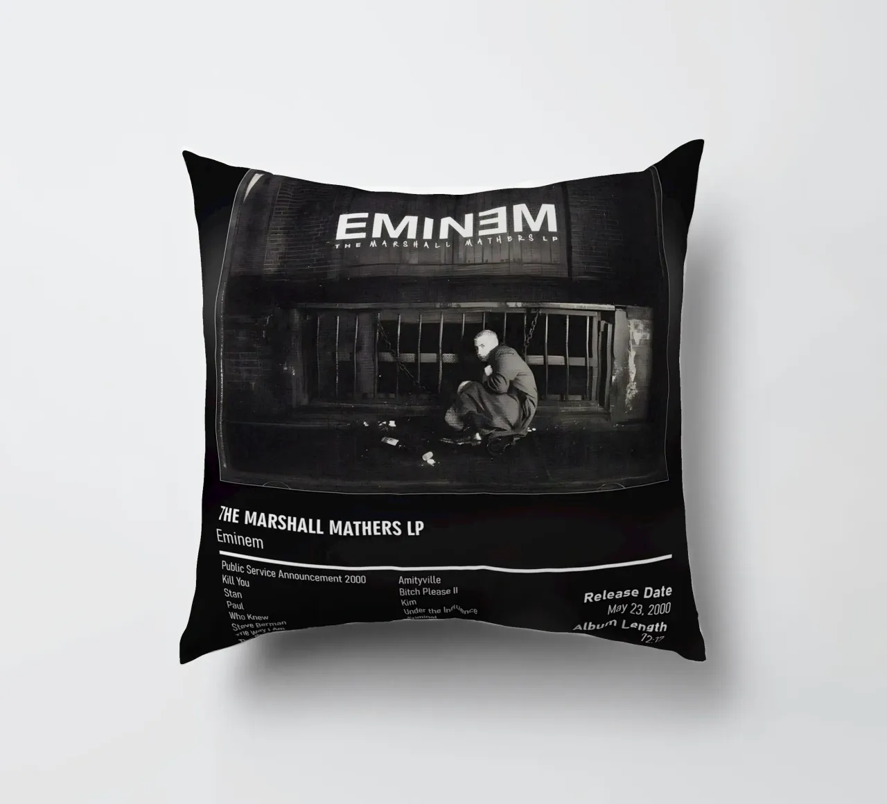 The Marshall Mathers LP (2000) by Eminem cuscino da DGUnder