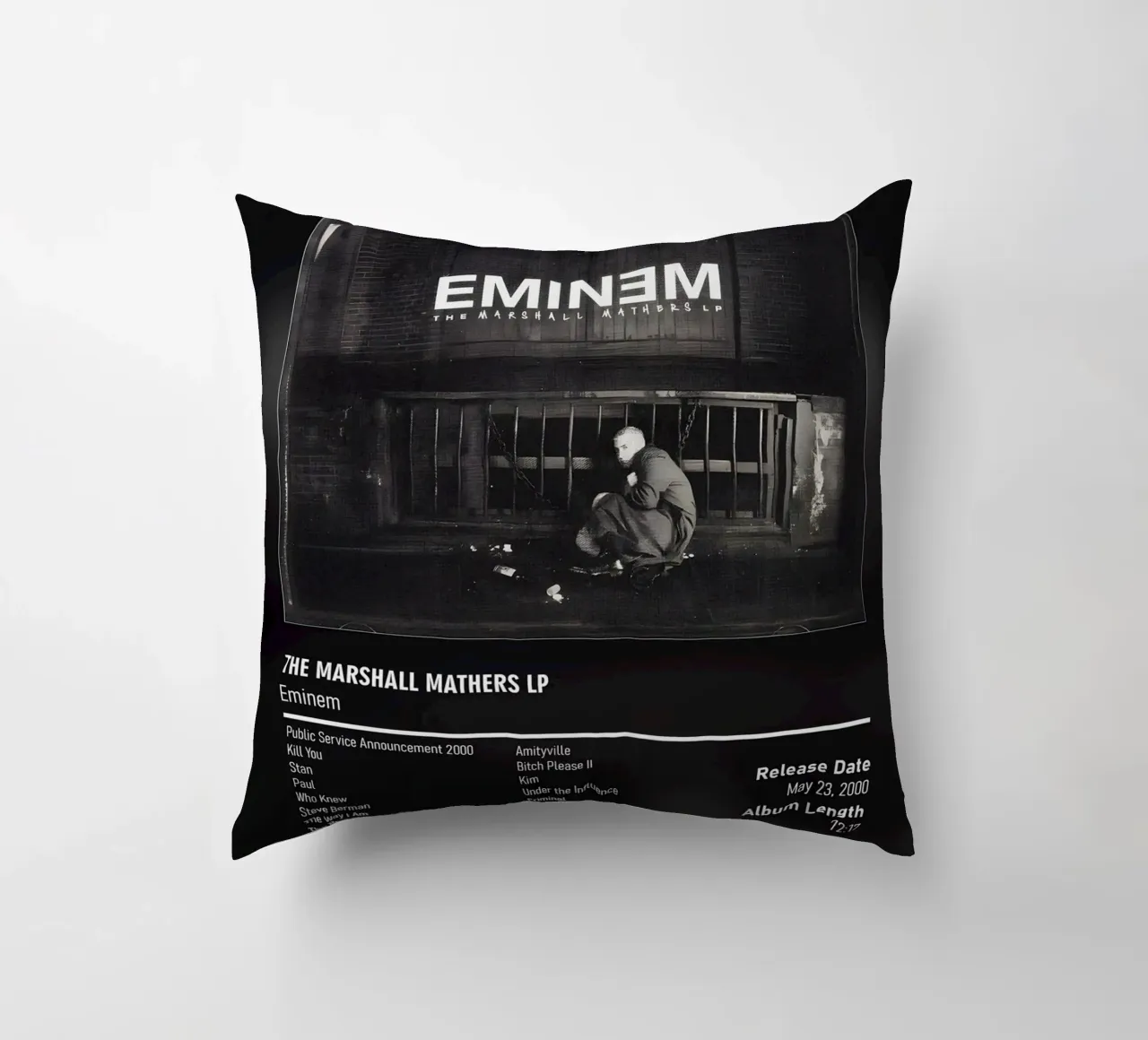 The Marshall Mathers LP (2000) by Eminem cuscino da DGUnder