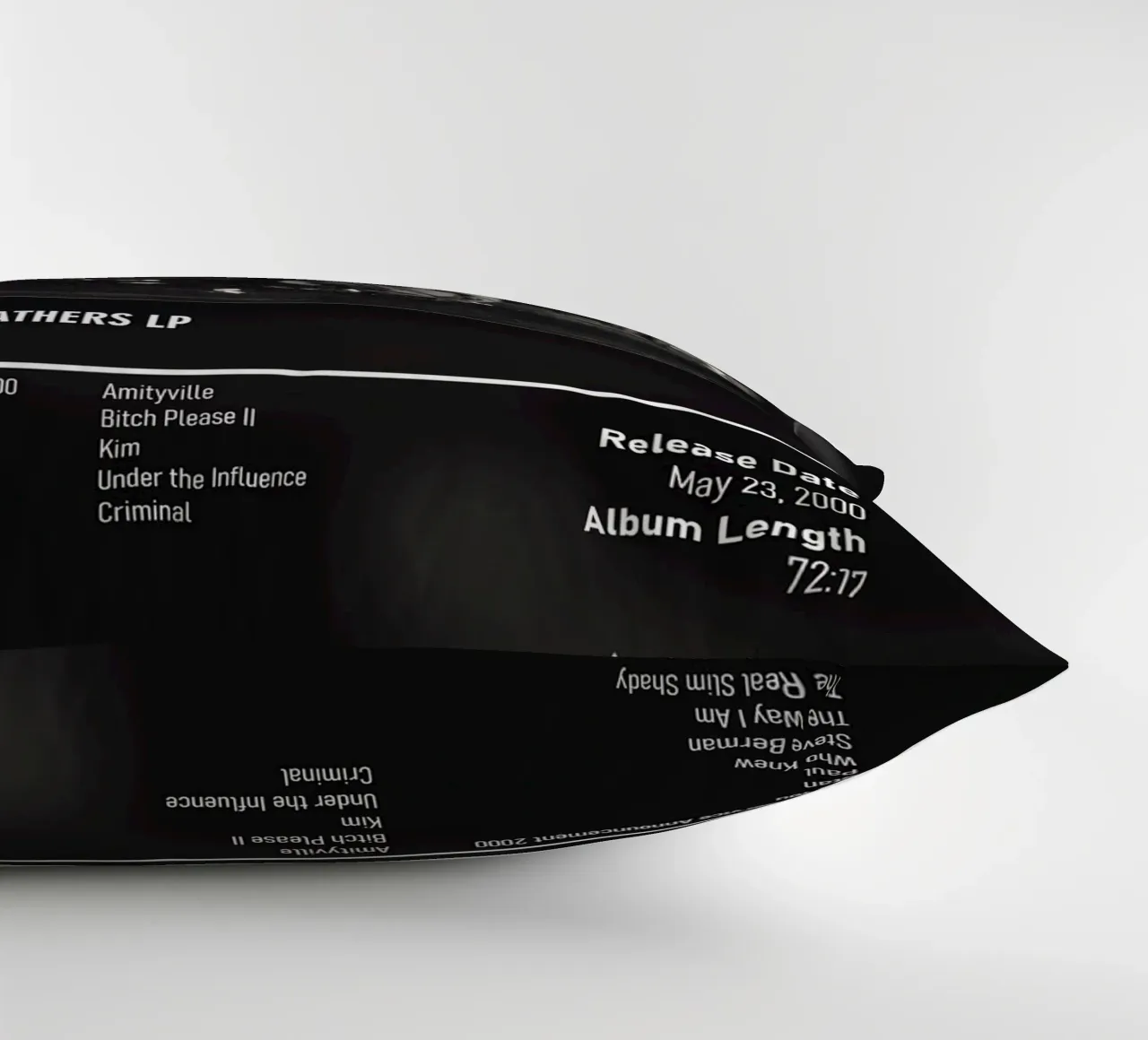 The Marshall Mathers LP (2000) by Eminem cuscino da DGUnder