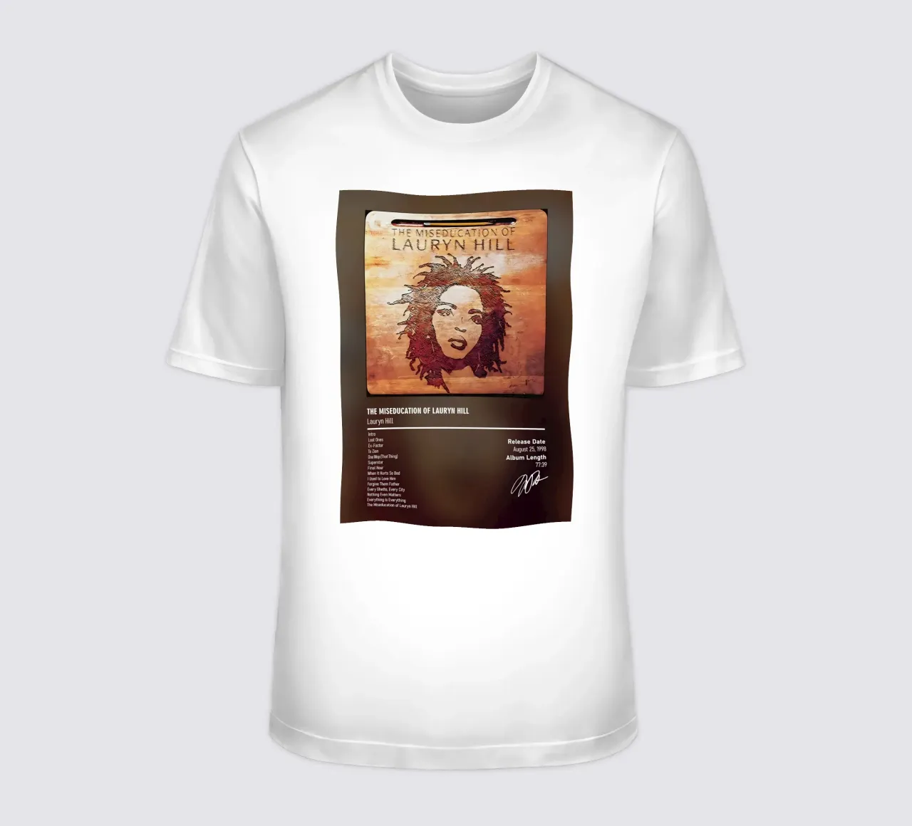 The Miseducation of Lauryn Hill (1998) by Lauryn Hill t-shirt da DGUnder