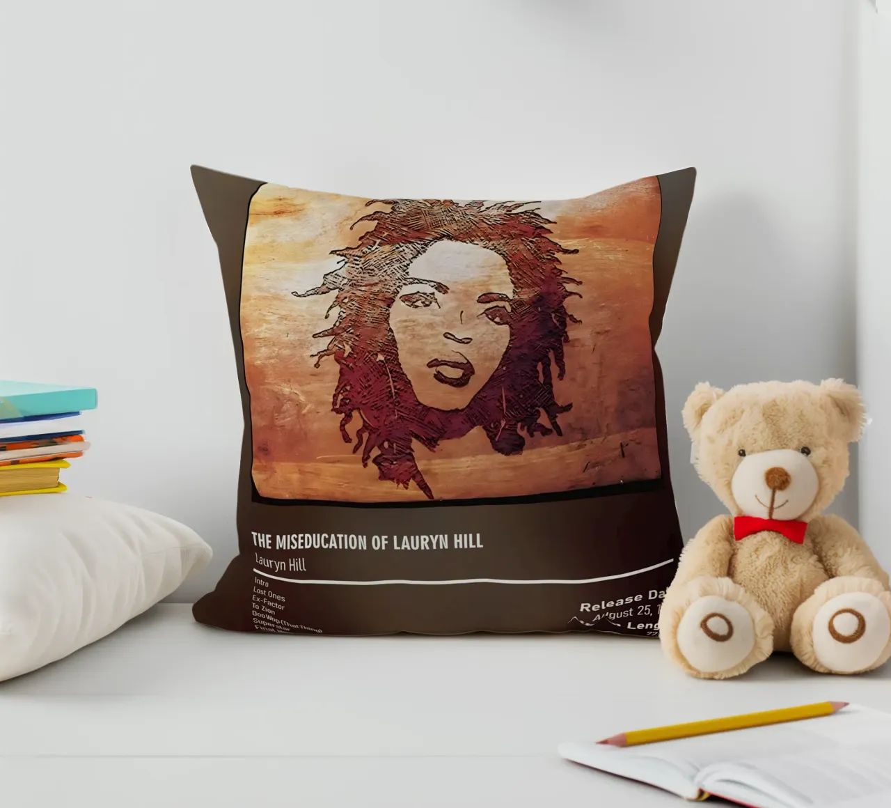 The Miseducation of Lauryn Hill (1998) by Lauryn Hill cuscino da DGUnder