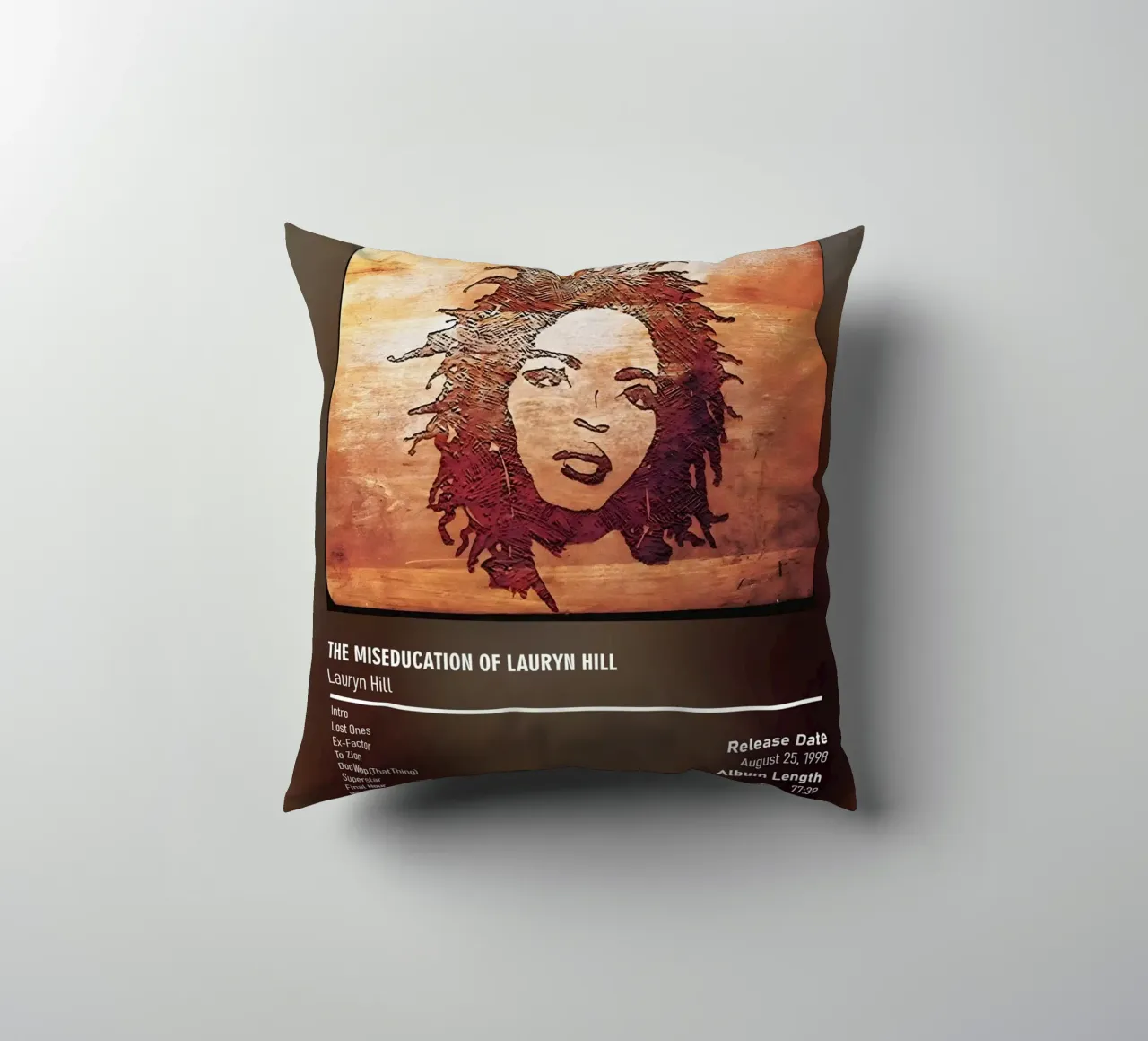 The Miseducation of Lauryn Hill (1998) by Lauryn Hill cuscino da DGUnder