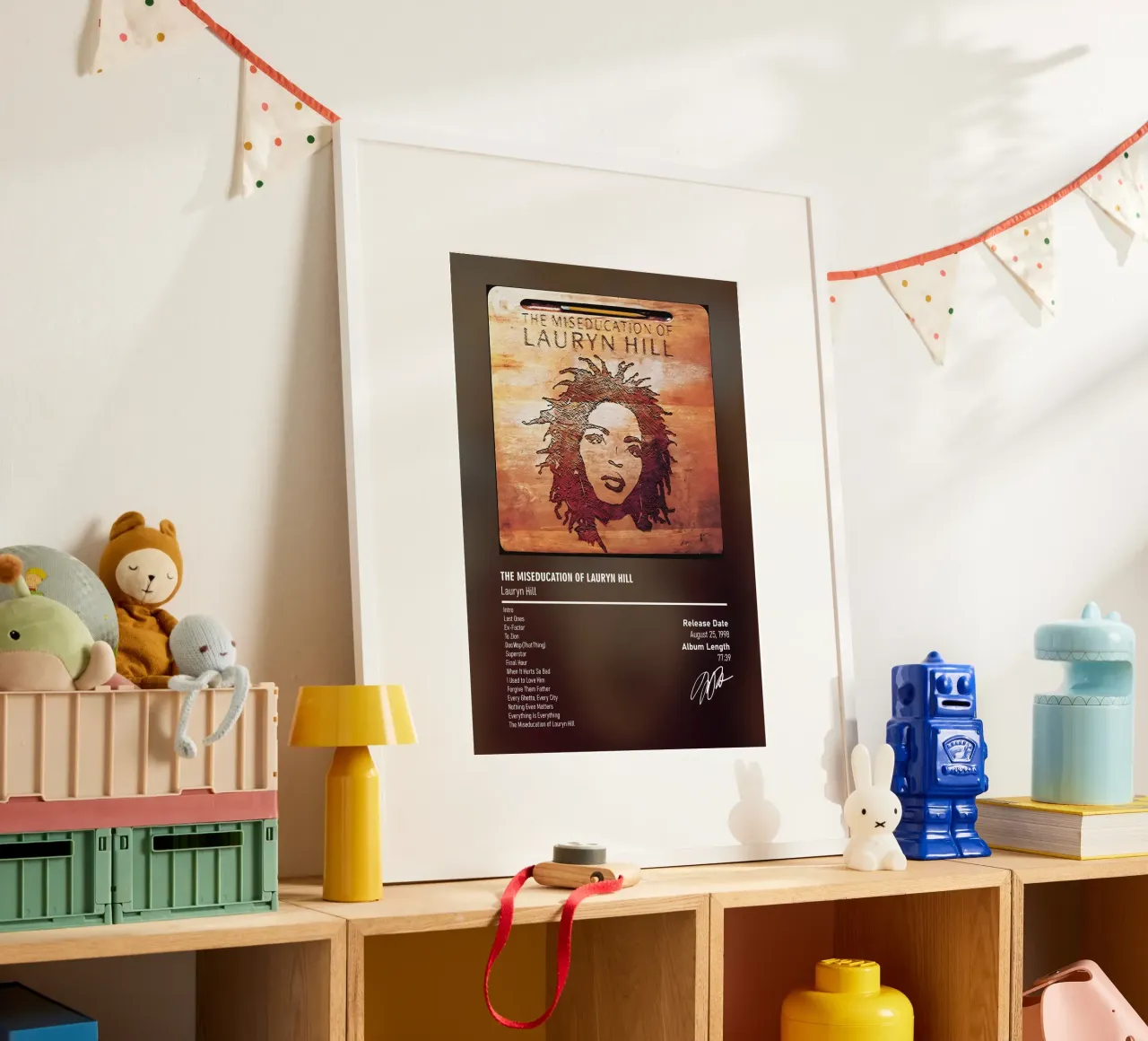 The Miseducation of Lauryn Hill (1998) by Lauryn Hill carta hahnemühle da DGUnder