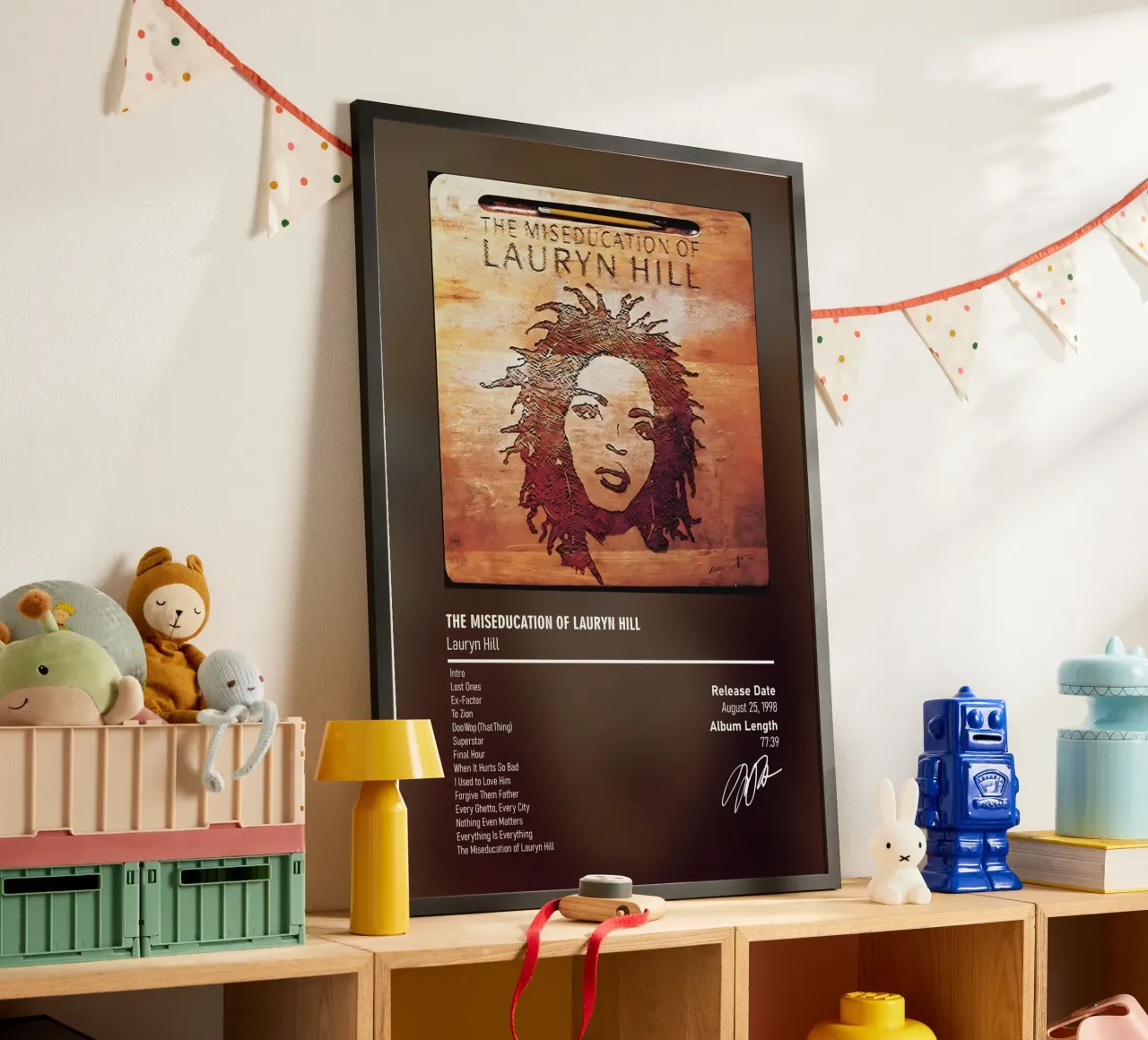 The Miseducation of Lauryn Hill (1998) by Lauryn Hill carta hahnemühle da DGUnder