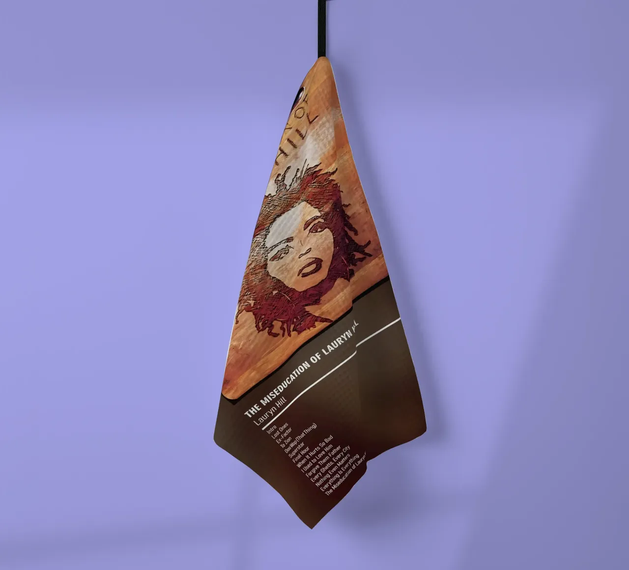 The Miseducation of Lauryn Hill (1998) by Lauryn Hill canovaccio da cucina da DGUnder