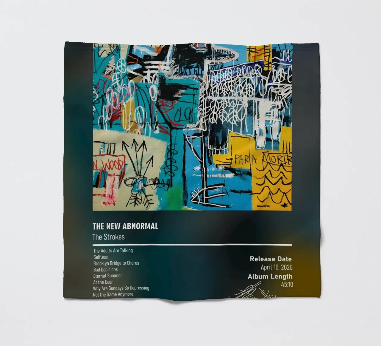 The New Abnormal (2020) by The Strokes coperta in pile da DGUnder