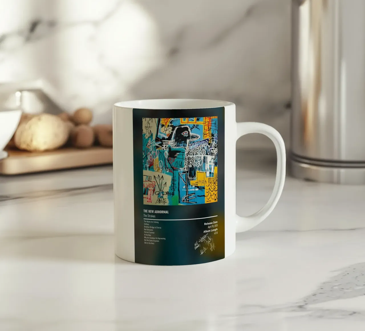 The New Abnormal (2020) by The Strokes tazza in ceramica da DGUnder