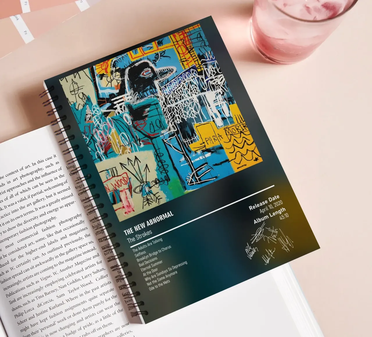 The New Abnormal (2020) by The Strokes spiral notebook by DGUnder