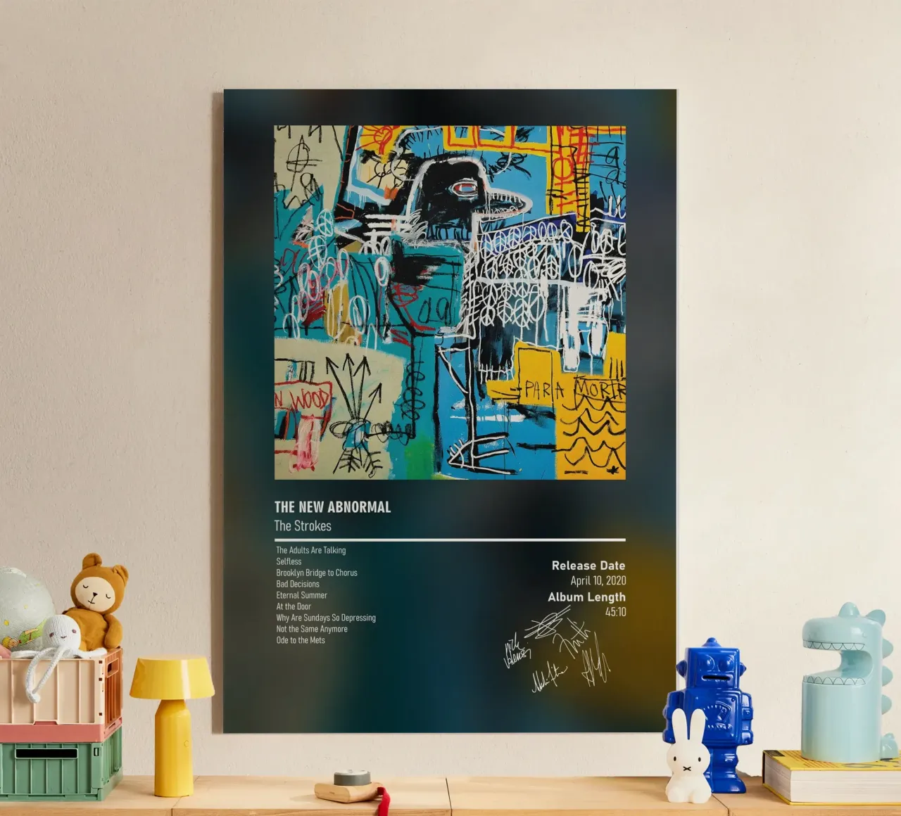 The New Abnormal (2020) by The Strokes plexiglass da DGUnder