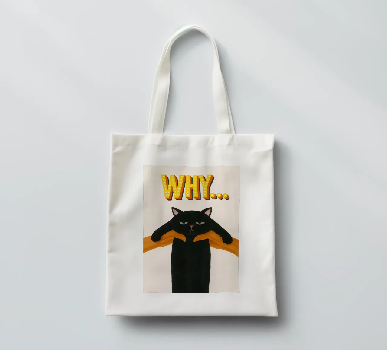 Sbornia con atteggiamento borsa in juta da Studio Mooodz