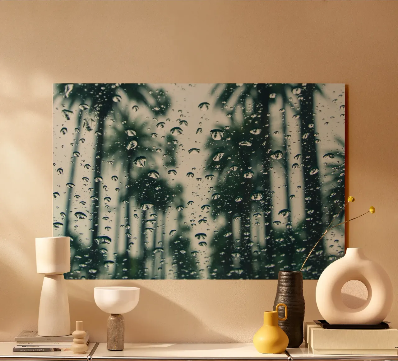 Susurros de palmeras metacrilato de PhotoVibe Decor