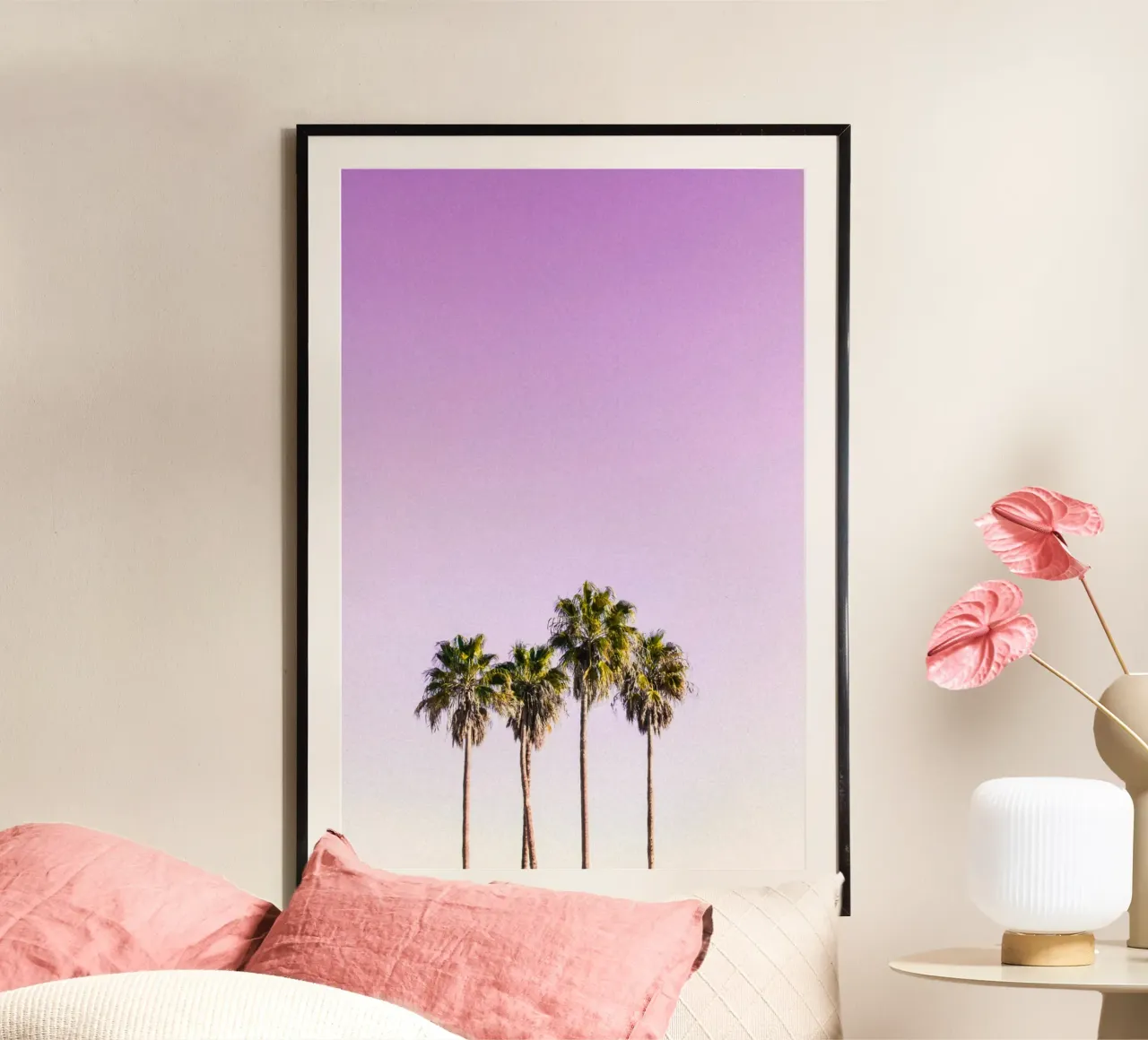 Whispers of Palm Trees poster by PhotoVibe Decor