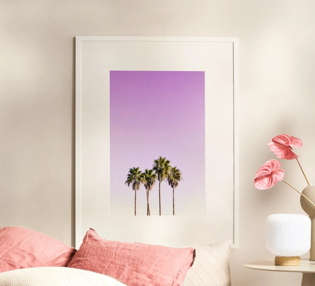 Whispers of Palm Trees poster by PhotoVibe Decor