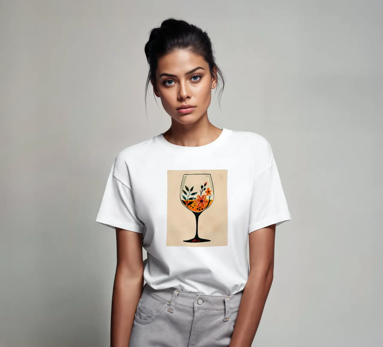 Fiori in un bicchiere t-shirt da Jose