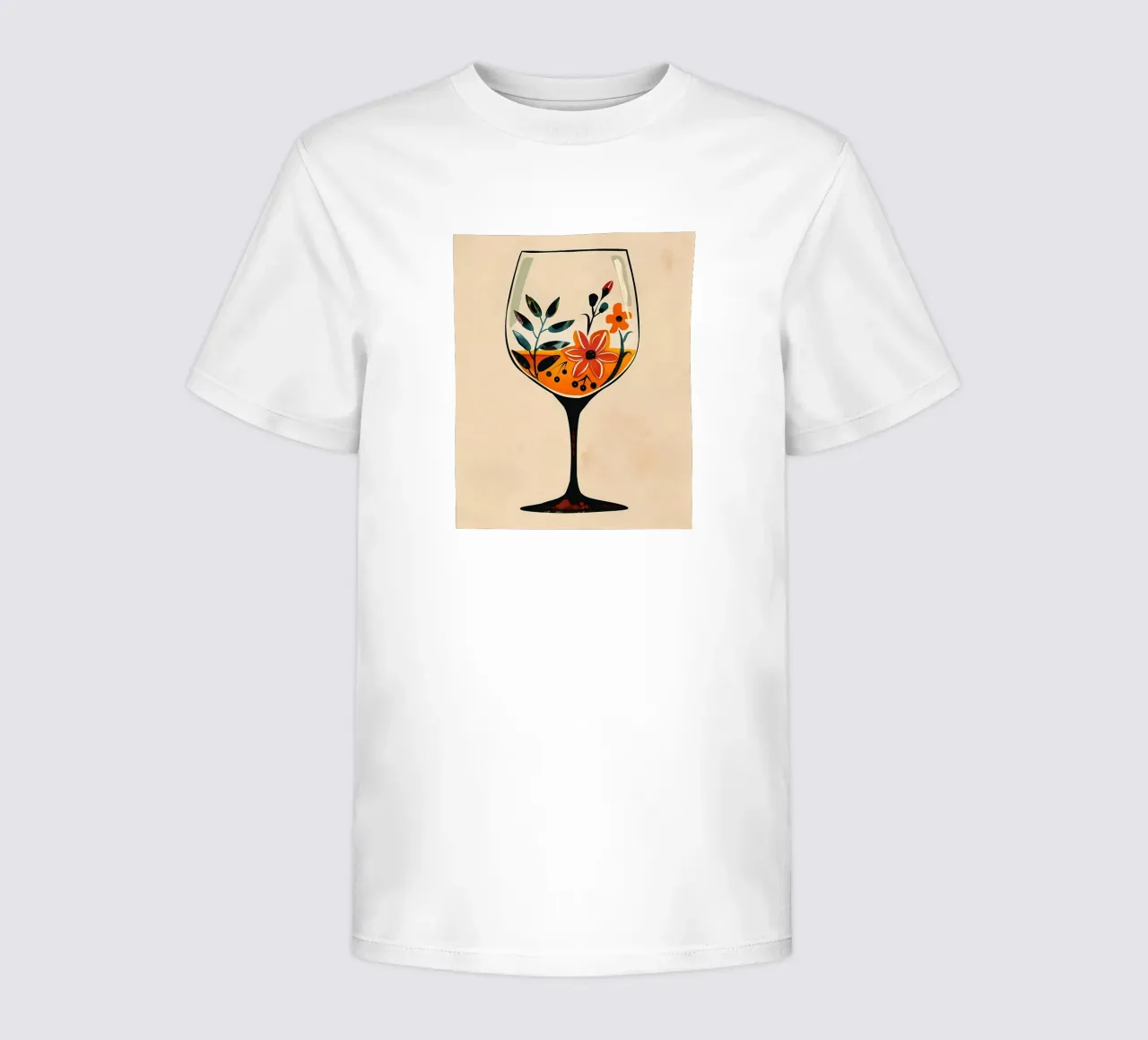 Fiori in un bicchiere t-shirt bambini da Jose