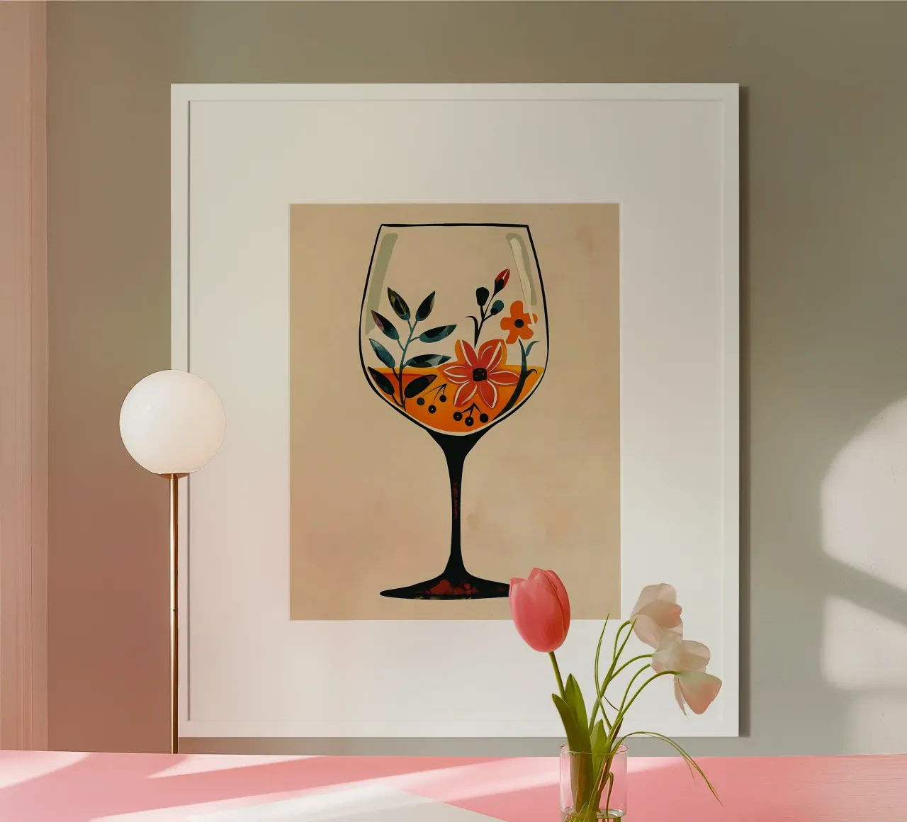 Fiori in un bicchiere carta hahnemühle da Jose