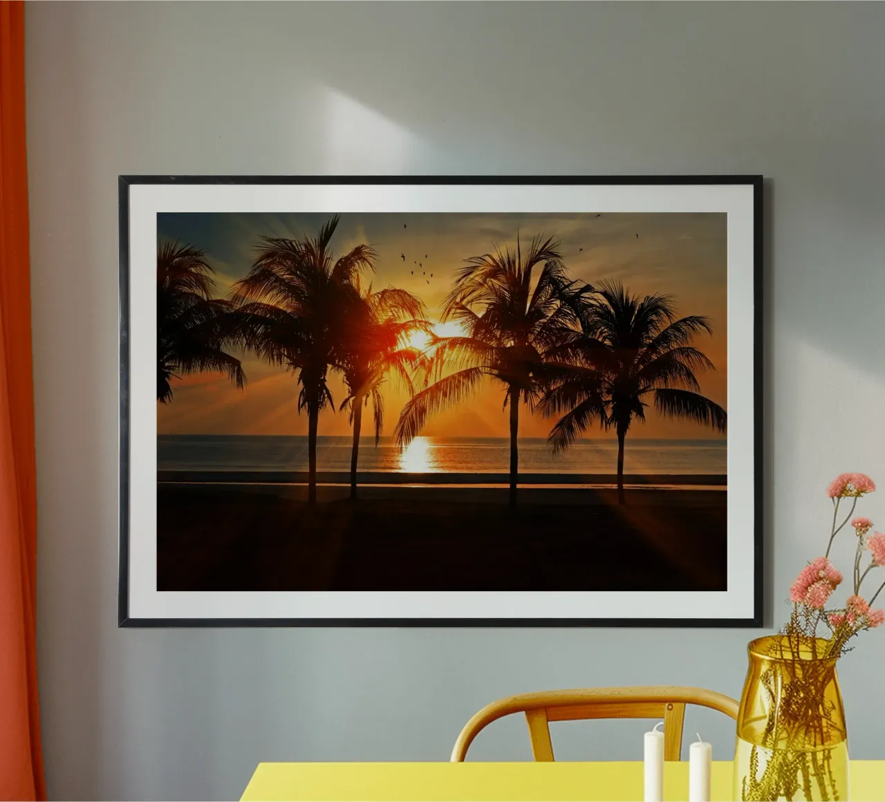 Whispers of Palm Trees poster by PhotoVibe Decor