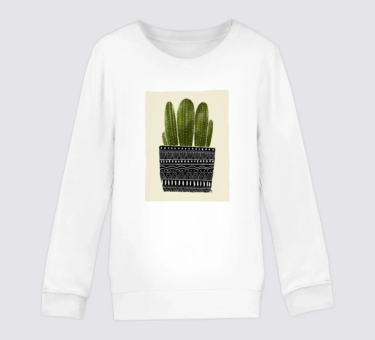 Cactus verde felpa bambino da Jose