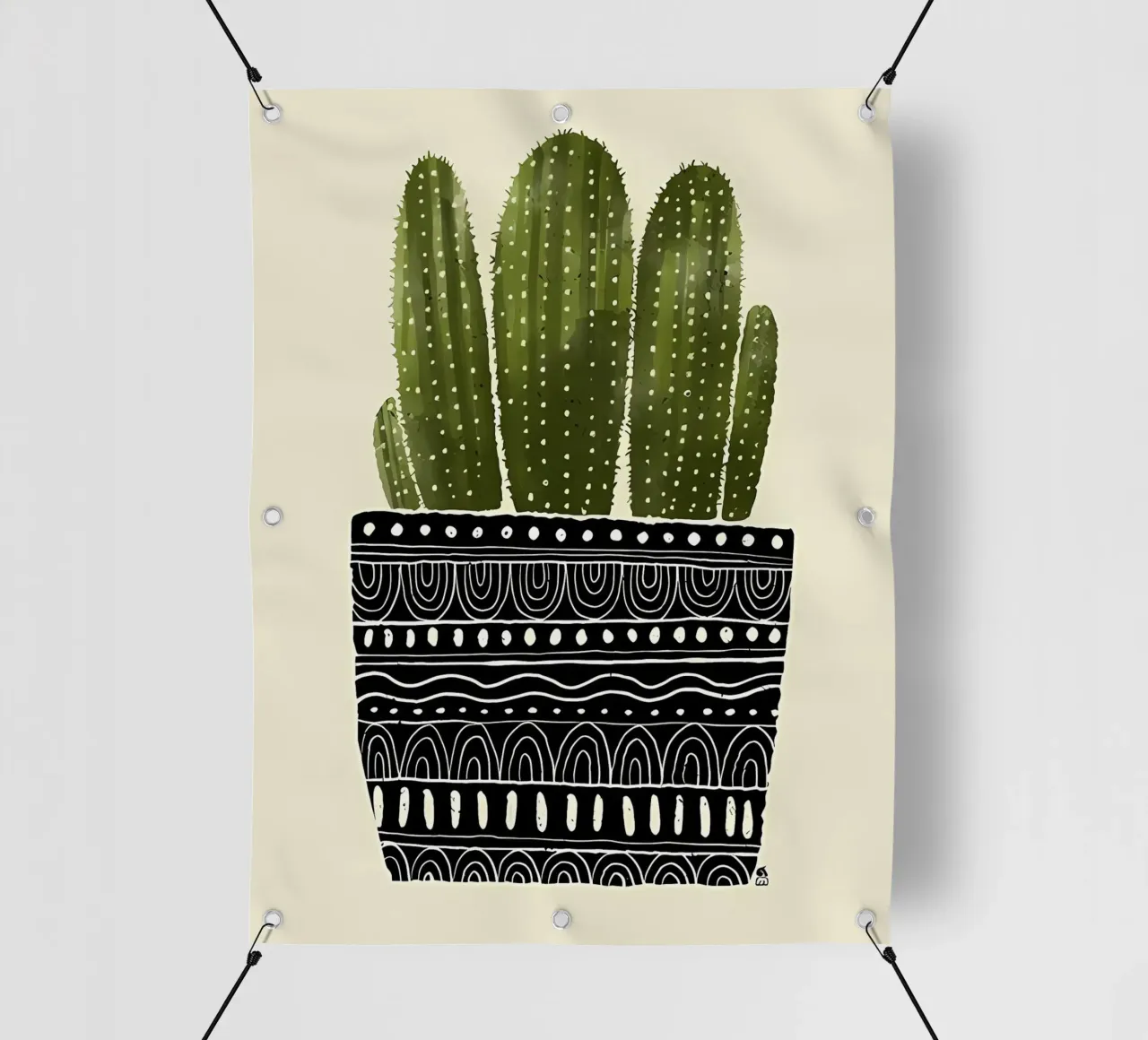 Cactus verde telo in pvc da Jose