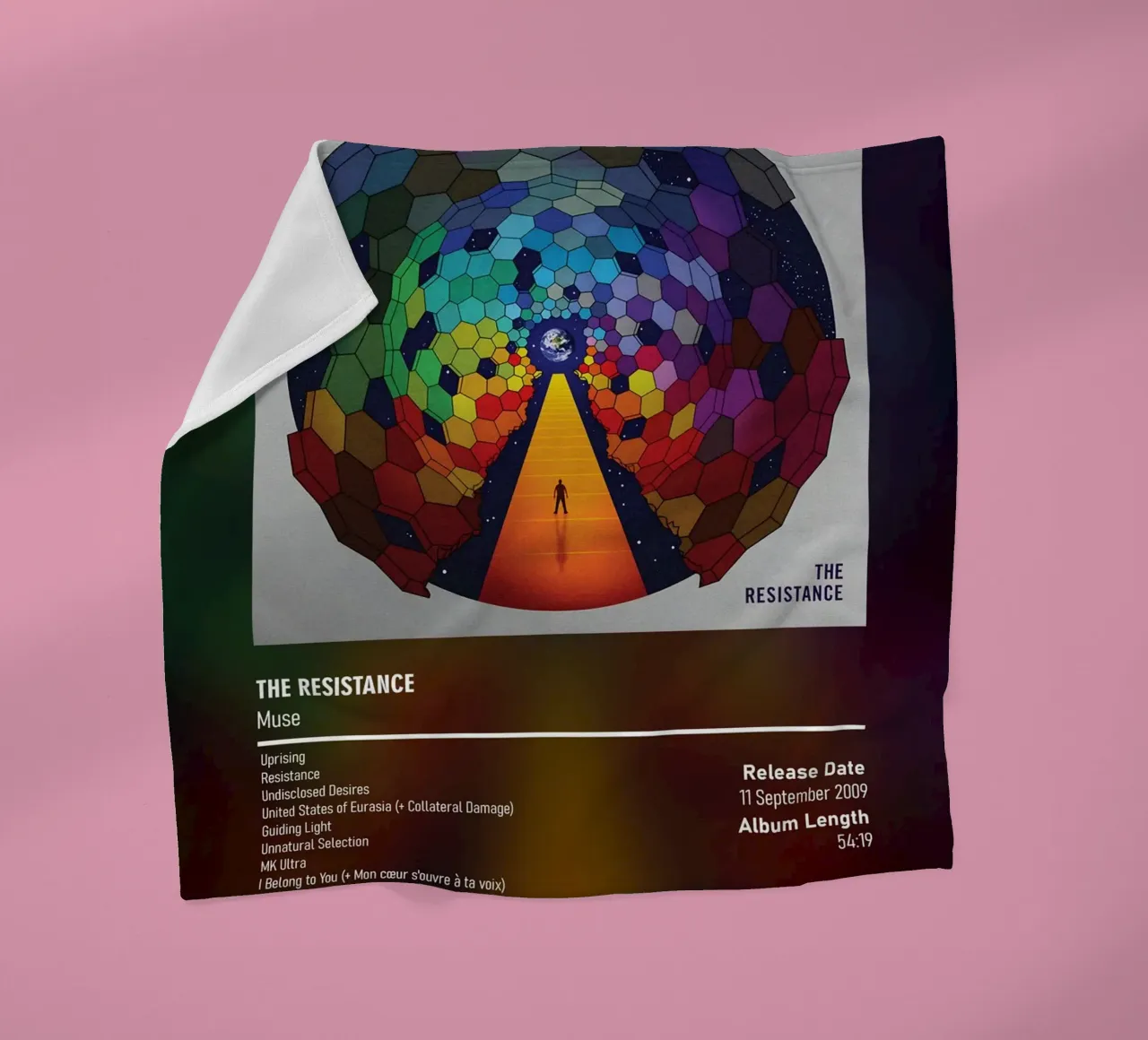 The Resistance (2009) by Muse coperta in pile da DGUnder