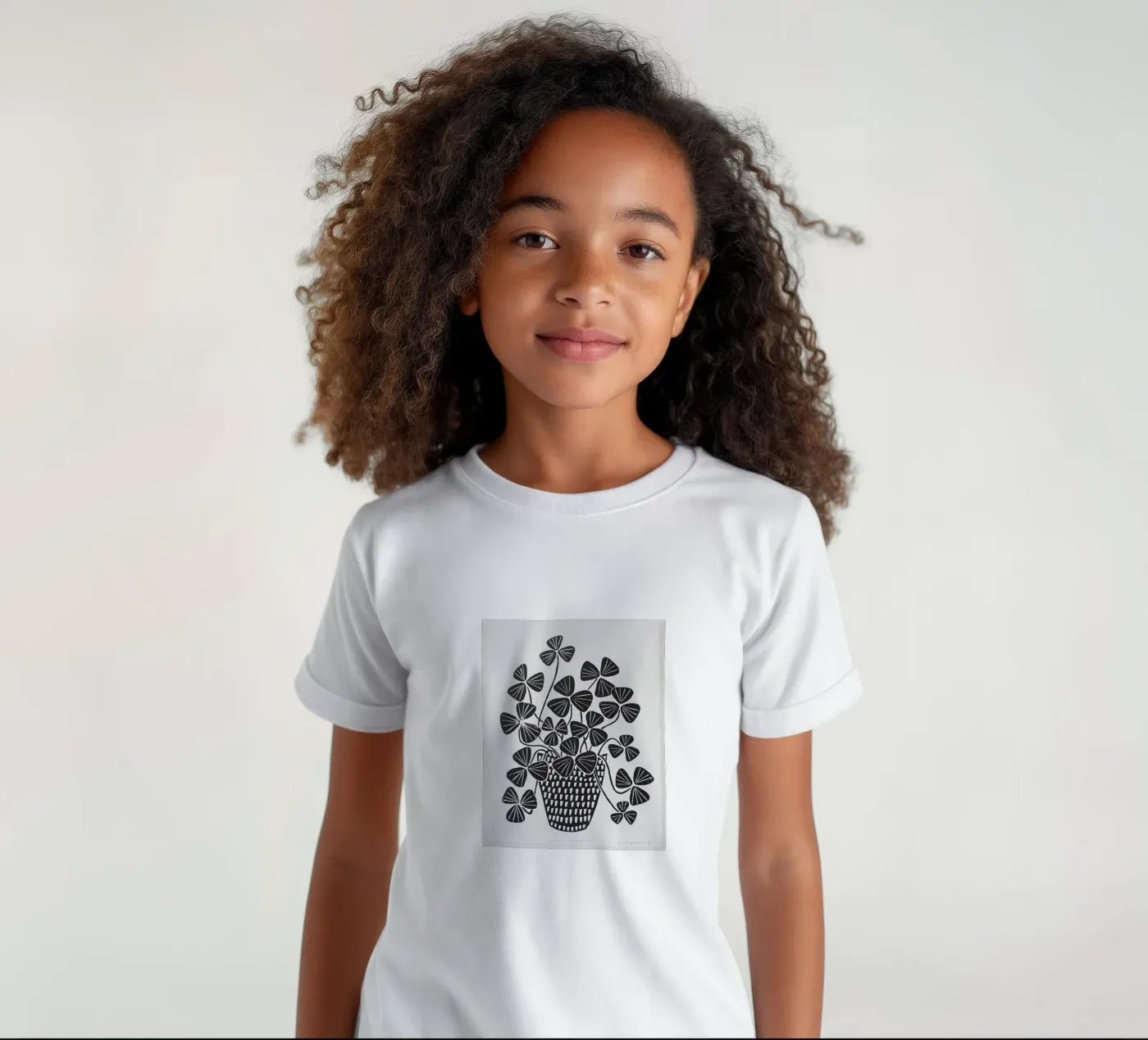 Floreale t-shirt bambini da Jose