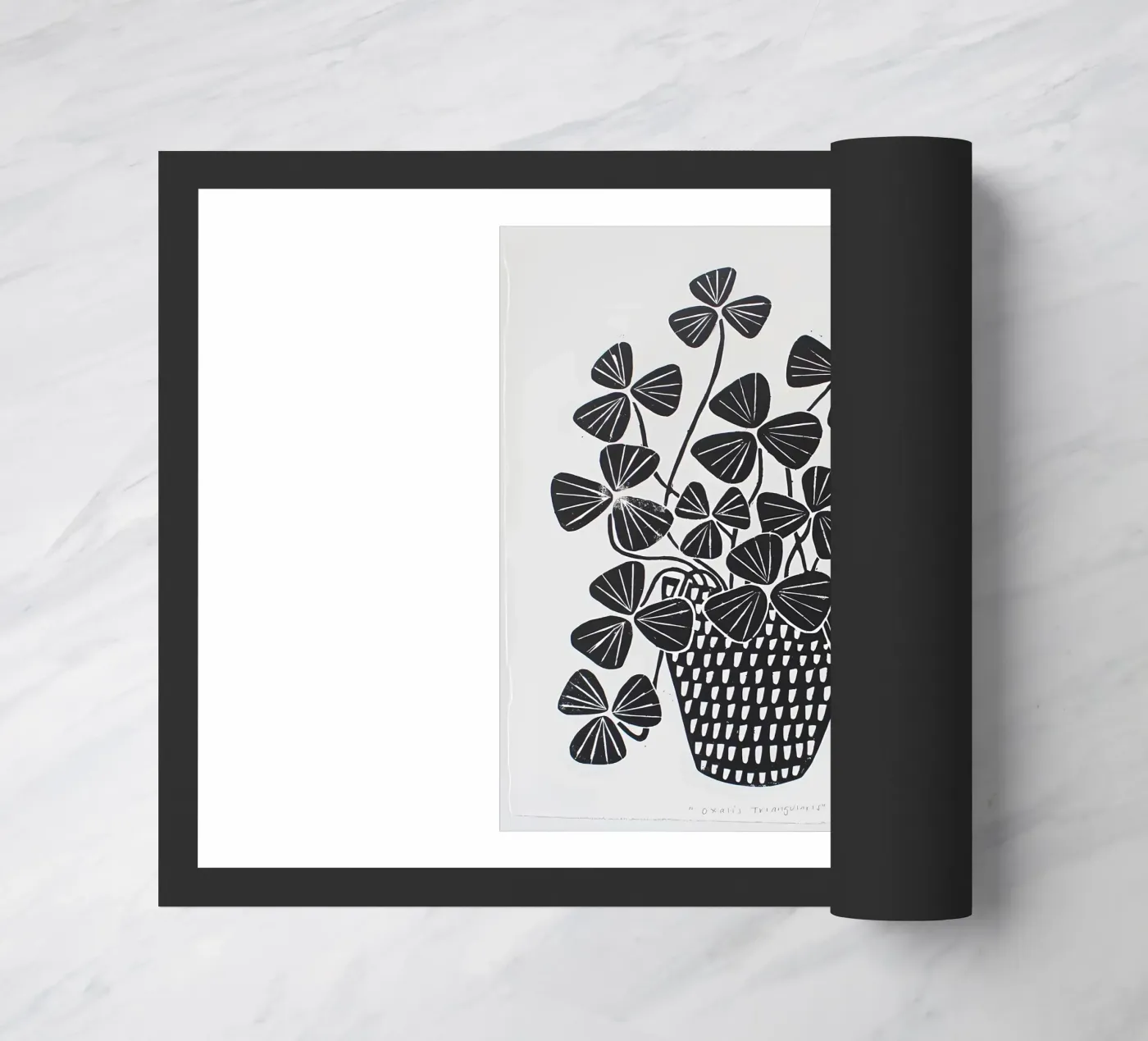 Floral paillasson de Jose