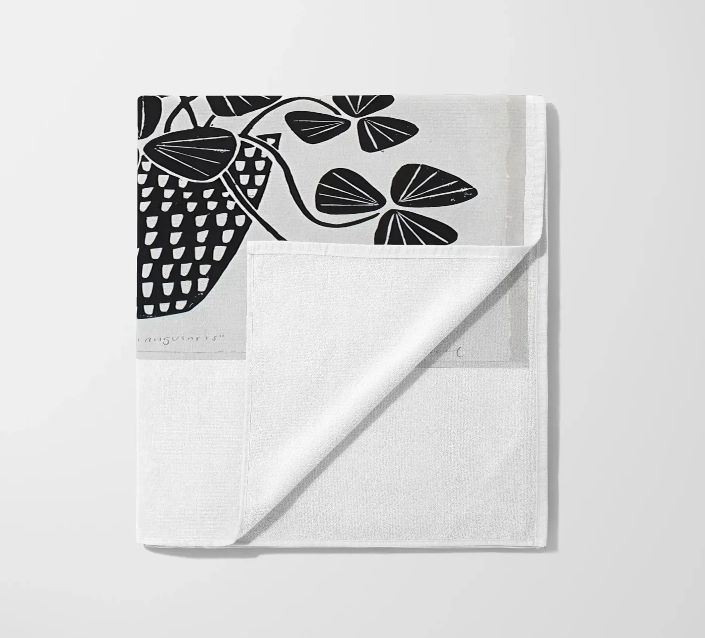 Floral beach towel by Jose