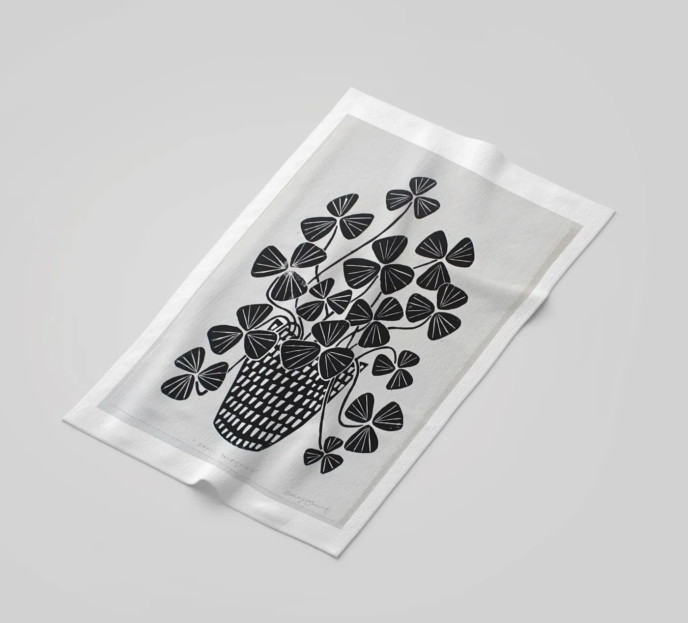 Floral beach towel by Jose