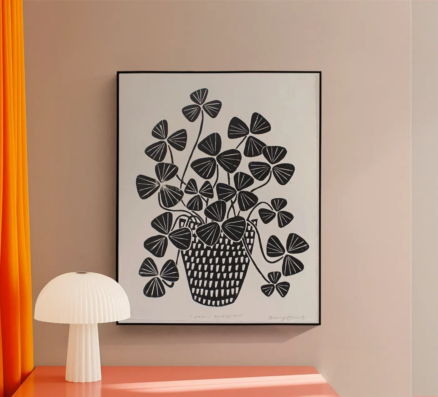 Bloemen acryl van Jose