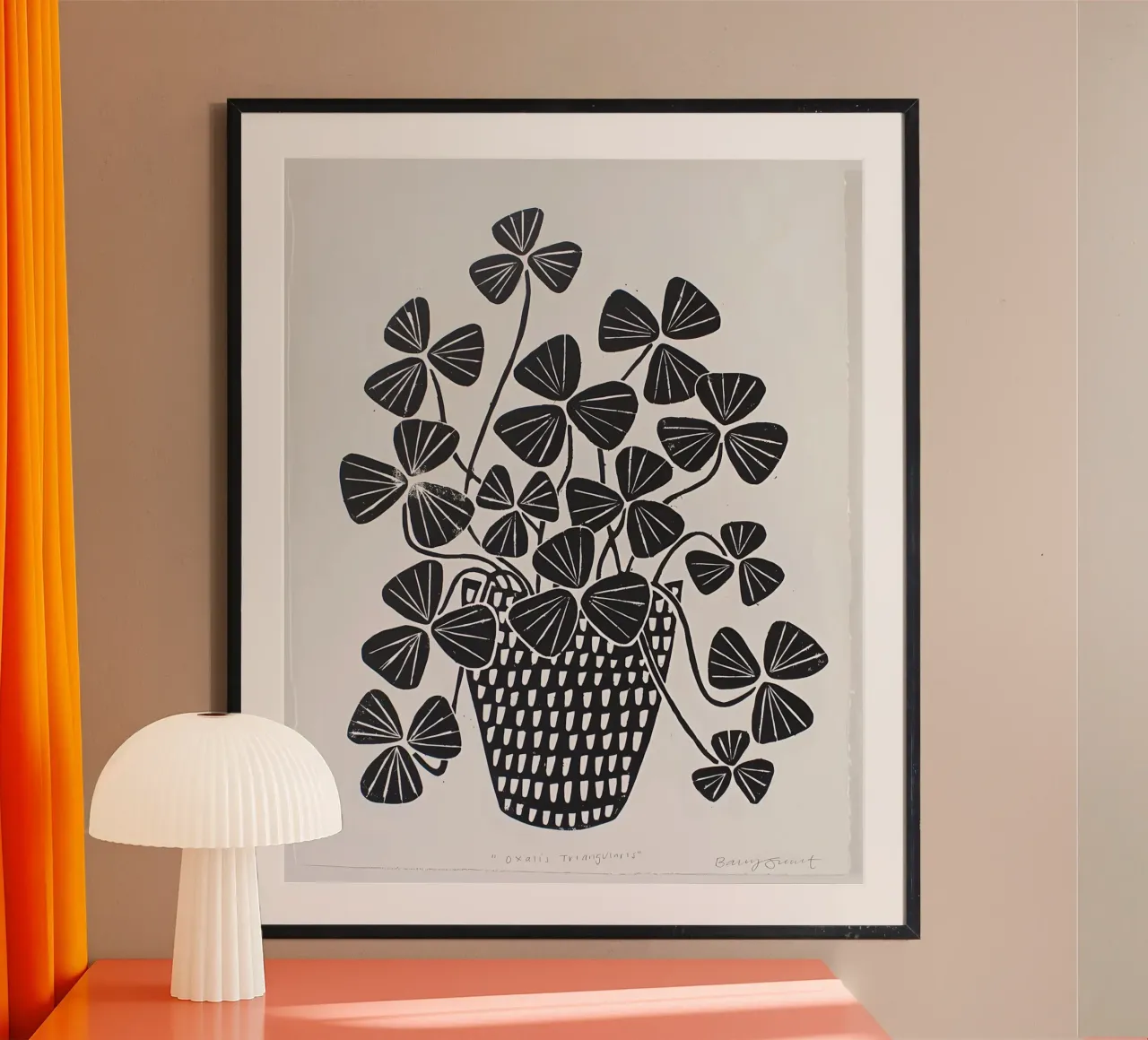 Floral poster by Jose